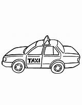 Taxi Coloring Pages Free Printable PDF sketch template