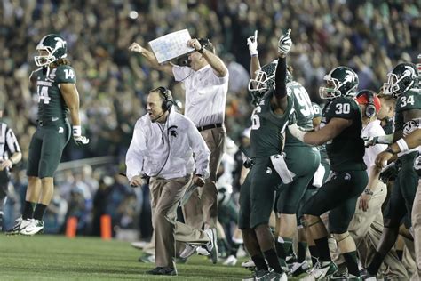 Former Michigan State football coach Mark Dantonio…