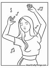 Unleash Your Inner Artist With Dancing Coloring Pages sketch template