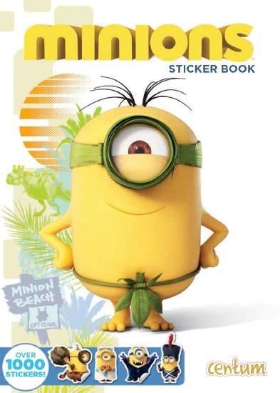 The Store - MINIONS 1000 STICKER BOOK - Book - The Store