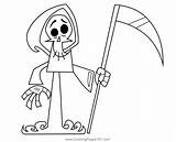 Grim Adventures Of Billy And Mandy Coloring Pages sketch template