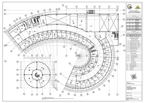 shopping mall project working drawing. on Behance