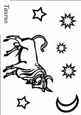 Taurus coloring Pages  Hellokidscom sketch template