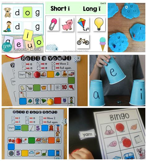 Phonics Vowel Games