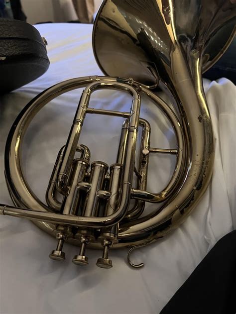 Help identifying a French horn : r/brass