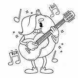 Mandolin Coloring Page Images  Free Download On Freepik sketch template