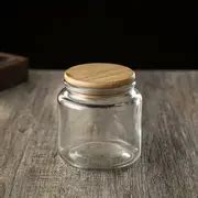 Glass Storage Jar Candy Jars Lids Food Storage Container - Temu