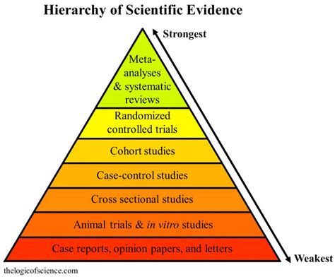 Hierarchy of Evidence in Essential Oil and Aromatherapy Research | The School of Aromatic Studies