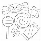Desenho Para colorir De doces Kawaii Desenhados à Mão  Vetor Premium sketch template