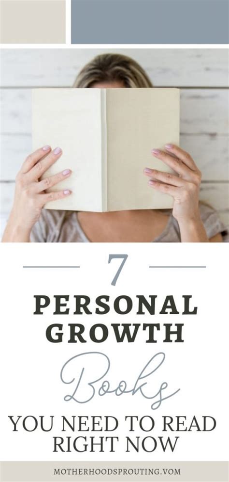 7 Personal Growth Books You Need to Read Right Now - Motherhood Sprouting