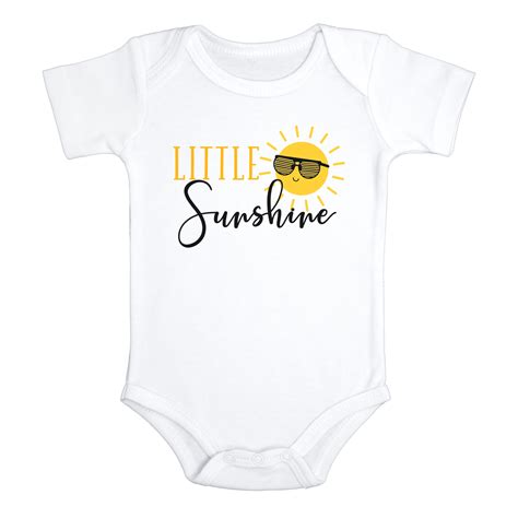 LITTLE SUNSHINE is designed look absolutely adorable on your baby. Part of the Funny baby ...