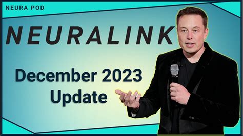 Neuralink Update – December 2023 - YouTube