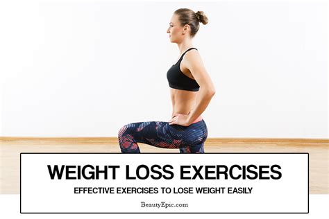 Weight Loss Exercises - 15 Effective Exercises To Lose Weight Easily