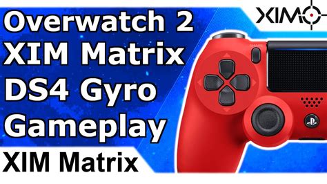 XIM Matrix - Overwatch 2 PS5 Gyro Gameplay with DualShock 4 - Motion Aiming with PS4 Controller ...