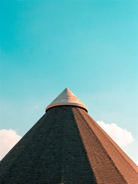 Conical Roof under Blue Sky · Free Stock Photo