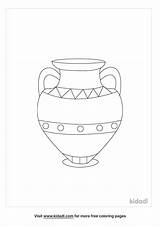Free Ancient Greek Pottery Coloring Page  Printables sketch template