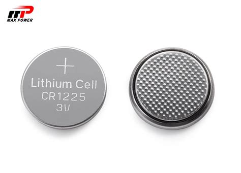 CR1225 Primary Lithium Battery Manganese Dioxide Button Cell Coin Type ...