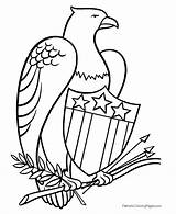 American Eagle coloring page sketch template