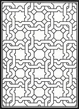 Cute Pattern Coloring Page Pages sketch template