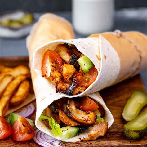 Chicken Doner Kebab (Tavuk Döner) - Give Recipe