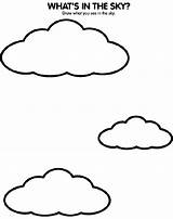 Sky Coloring Pages sketch template