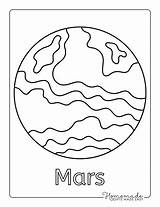 Solar System & Planet Coloring Page For Kids  Home sketch template