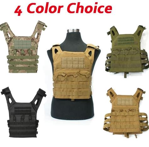 2021 JPC Tactical Vest Multifunctional Outdoor Camouflage Combat Vest Thick EVA Vest Hiking ...