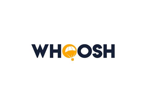 Whoosh logo by Jaydeep Parmar on Dribbble