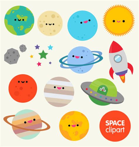 cute planets clipart - Clip Art Library