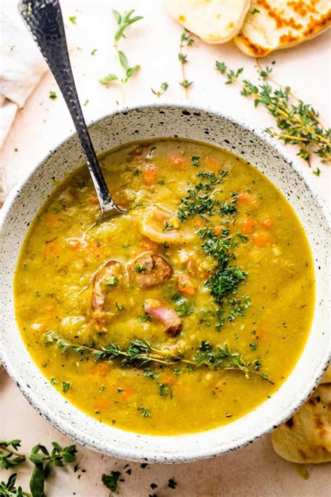 Split Pea Soup with Ham | Diethood