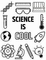 Science Coloring Pages To Print sketch template