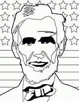 Abraham Lincoln Coloring Pages Printable  Home sketch template