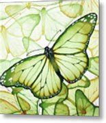 Green Butterflies Painting by Christina Meeusen - Fine Art America