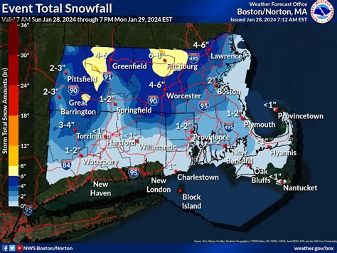 Mass. weather: Which areas are expected to get 6+ in. of snow? - masslive.com