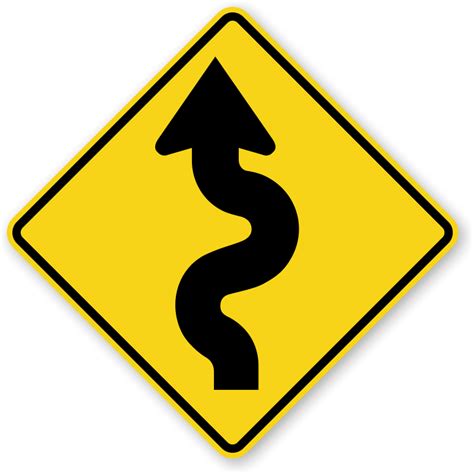 Curve Road Sign