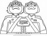 Watson And Crick Miles From Tomorrowland coloring pages sketch template