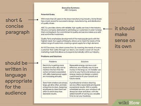 3 Ways to Write an Executive Summary - wikiHow