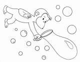 Blowing Bubbles Coloring Pages sketch template