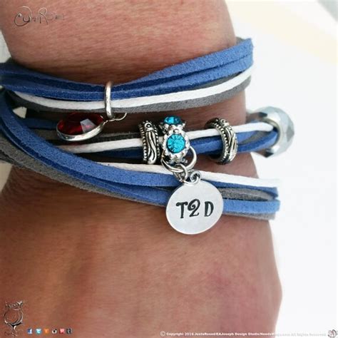 Items similar to Diabetes Bracelet-Boho Style Multi Strand Wrap ...