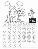 2024 Coloring Pages Calendar  CalendarLabs sketch template