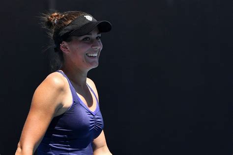 BERNARDA PERA at Australian Open Tennis Tournament in Melbourne 01/18 ...