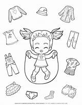 Clothes Coloring Pages Worksheets Preschool Worksheet Kids Pre  sketch template