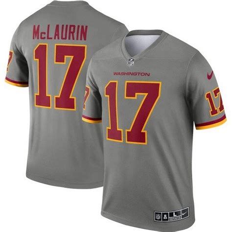 Washington Terry McLaurin Inverted Gray Jersey – US Sports Nation