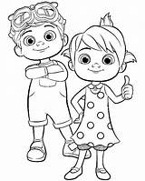 Cocomelon Coloring Pages Free Printable PDF sketch template