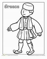 Traditional Clothing Coloring Pages  Educationcom sketch template