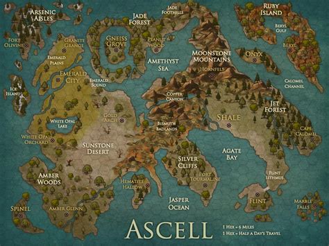 D&D Continent & Detailed Starting Area - Free to use | Fantasy world map, Dnd world map ...