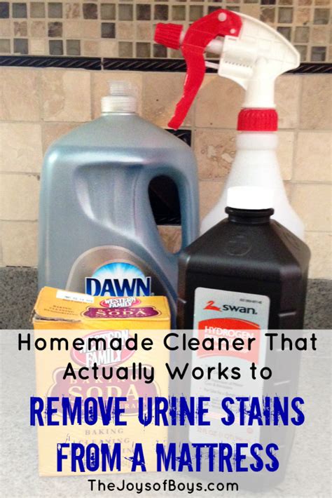 The Simplest Way to Remove Urine Stains from a Mattress