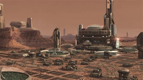 Mars colony city by Mariano Ruiz Manzano | Space colony concept, Mars colony, Space city