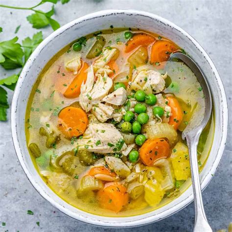 Leftover Turkey Soup Recipe - Healthy Fitness Meals