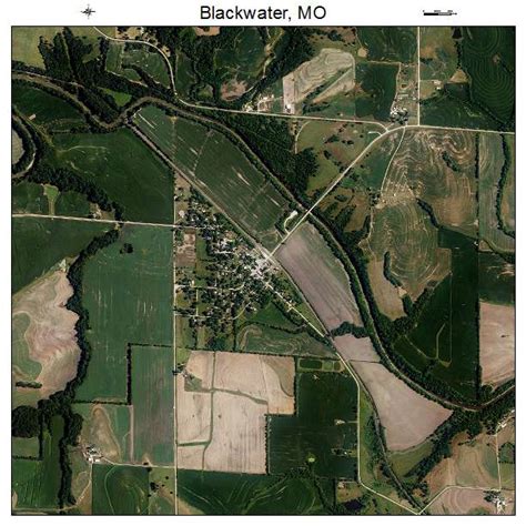 Aerial Photography Map of Blackwater, MO Missouri